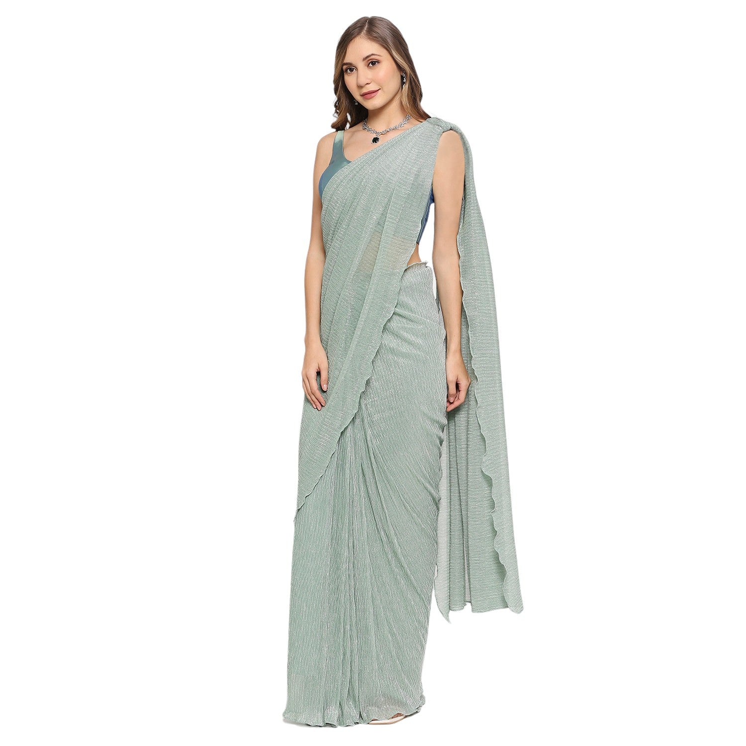 Kareena Ready to Wear Saree, Indian Pre stitched Saree for Women, Indian Wedding Guest Outfit